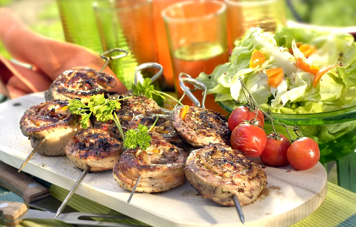 Pork Rolls on Skewers jpeg