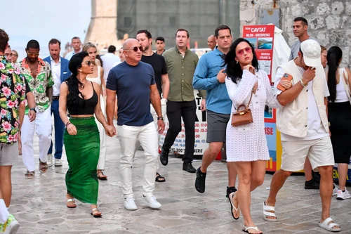 Jeff Bezos și logodnica Lauren Sanchez au sosit la Dubrovnik, Profimedia