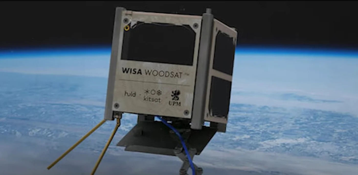 Primul satelit din lemn care va fi lansat în spațiu / foto: captură video