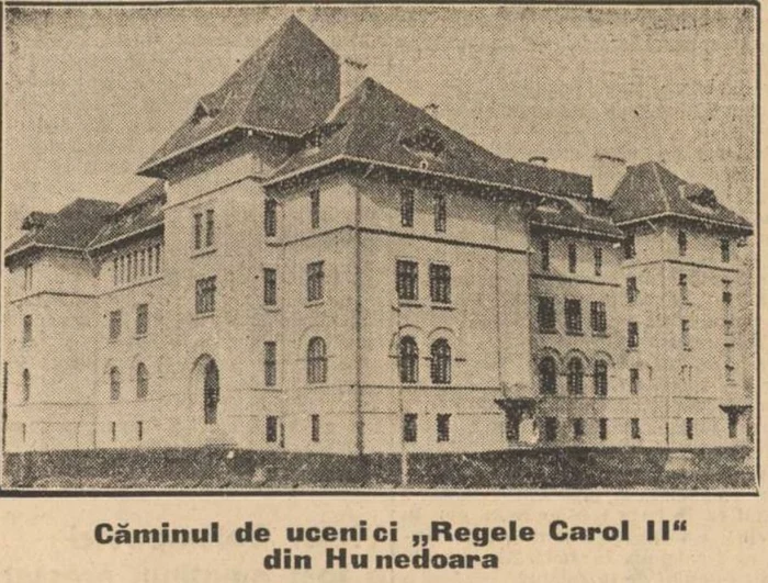 Clădirea, la inaugurarea din 1938. Sursa: ziarul Universul 1938.