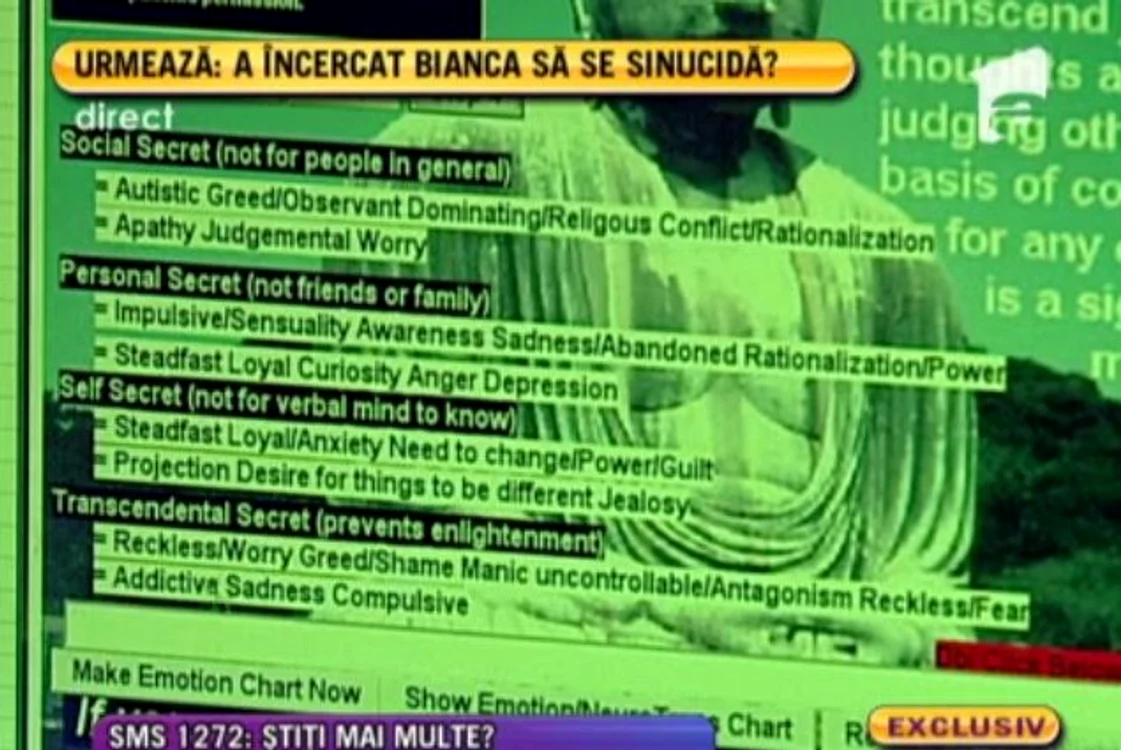 Declaraţiile Biancăi au fost analizate la calculator