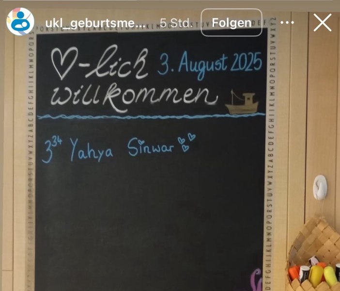 Scandal uriaș în Germania din cauza numelui primit de un bebeluș. Numit după un celebru terorist Hamas