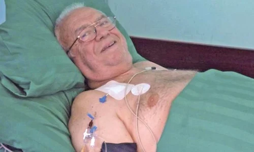 Pe patul de spital, după transplant jpeg
