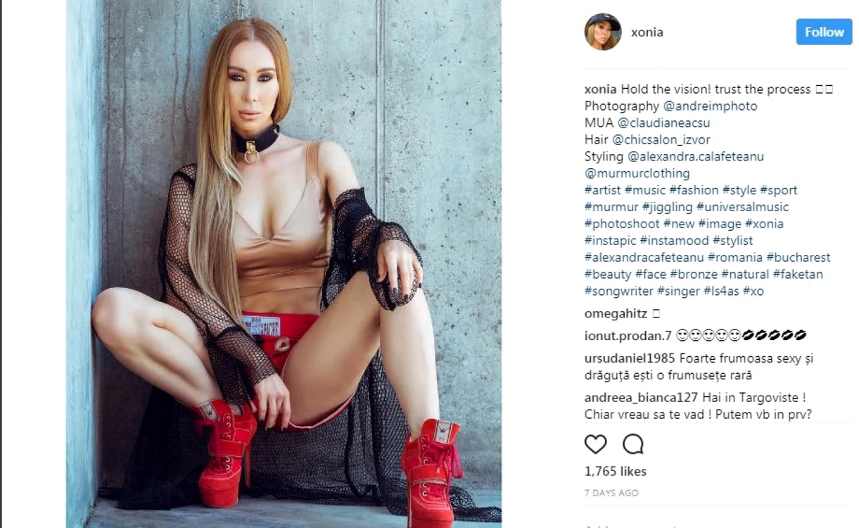 xonia memorialul holocaustului foto instagram/arhiva personala