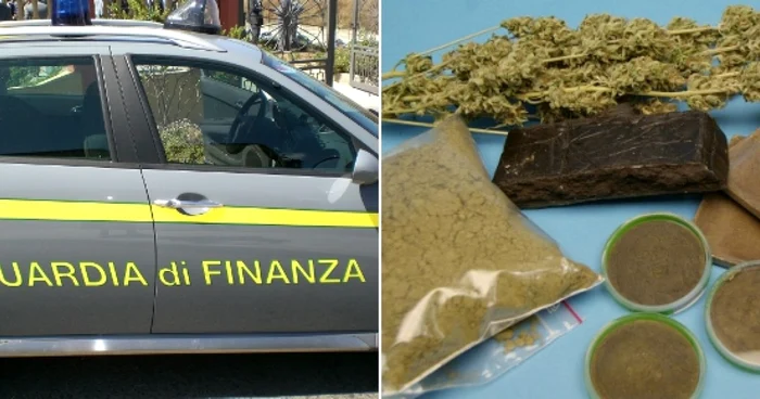 Garda Financiară a descoperit că în garaj erau 520 de kilograme de marijuana FOTO: tio.ch