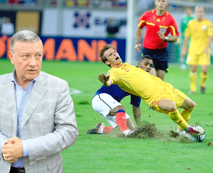 Mircea Sandu a început să se războiască în 2003 cu suporterul naţionalei