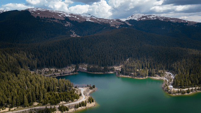 Lacul Bolboci. FOTO Arhivă