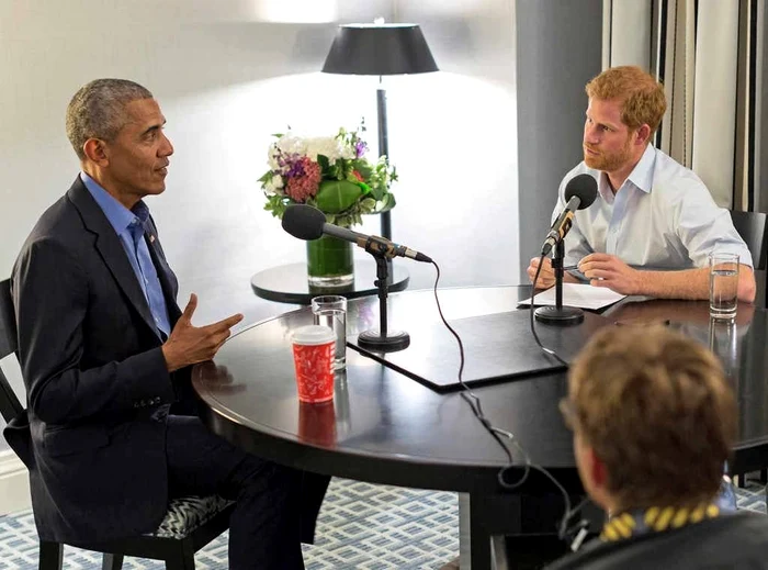 Barack Obama Prince Harry interviu la radio jpeg