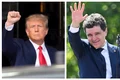 Donald Trump și Nicușor Dan FOTO Profimedia