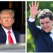 Donald Trump și Nicușor Dan FOTO Profimedia