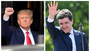Donald Trump și Nicușor Dan FOTO Profimedia