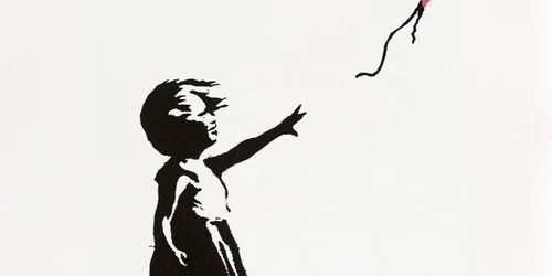 lucrări de grafică semnate Banksy