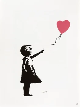 lucrări de grafică semnate Banksy