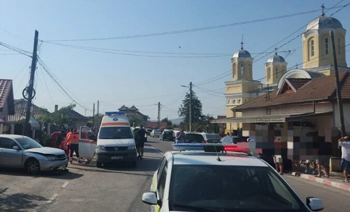 Accidentul a avut loc în localitatea Ceamurlia FOTO: ordinea.ro