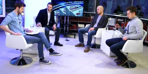 Bogdan Iordache - Cosmin Ochişor - Mălin Ştefănescu la Adevarul Live FOTO Marian Iliescu