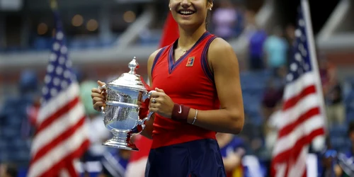 Emma Răducanu - câştigătoare US Open - 11 sep 2021 / FOTO EPA-EFE