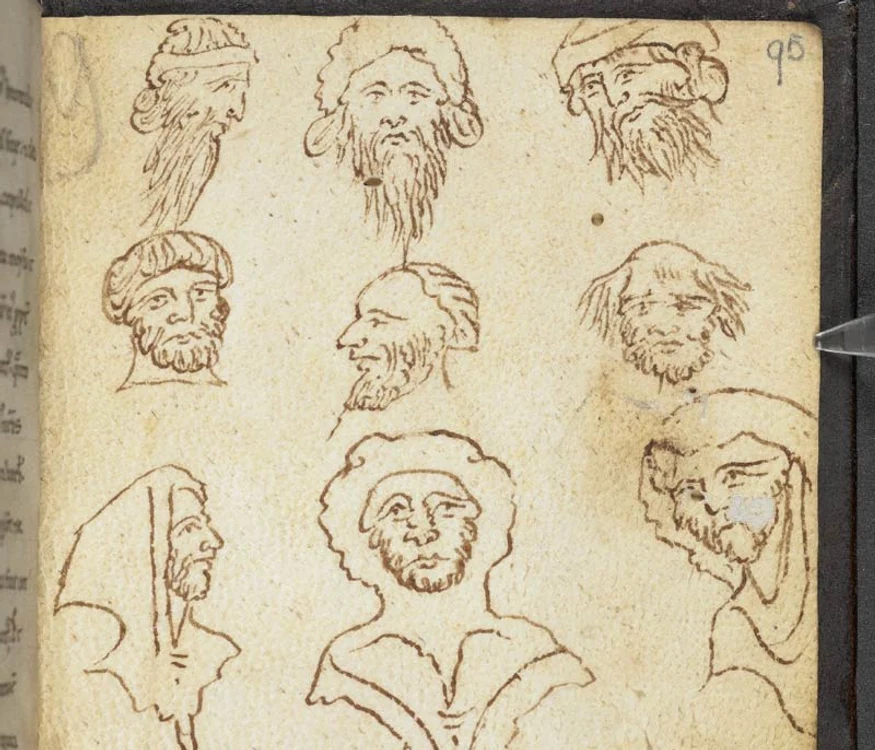 Un elogiu medieval adus bărbii jpeg