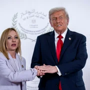 Giorgia Meloni și Donald Trump FOTO Profimedia