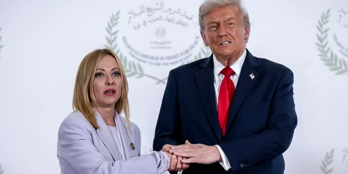 Giorgia Meloni și Donald Trump FOTO Profimedia