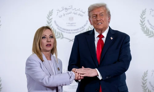 Giorgia Meloni și Donald Trump FOTO Profimedia