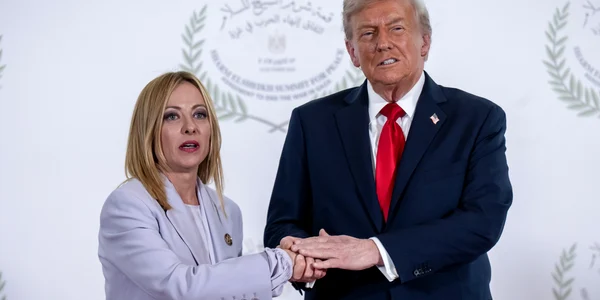 Giorgia Meloni și Donald Trump FOTO Profimedia