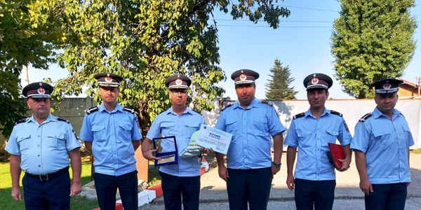 calarasi comandantul pompierilor olteniteni a iesit la pensie foto Faceb/ISU Calarasi