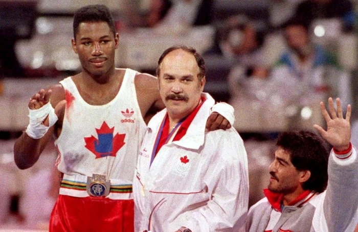 Adrian Teodorescu şi Lennox Lewis
