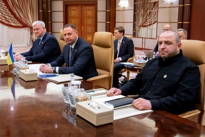 Delegația americană discută cu cea ucraineană în Arabia Saudită FOTO EPA-EFE
