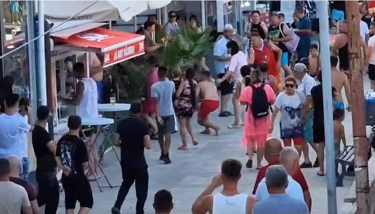 Forțele de ordine au intervenit la fața locului / captură video: Facebook
