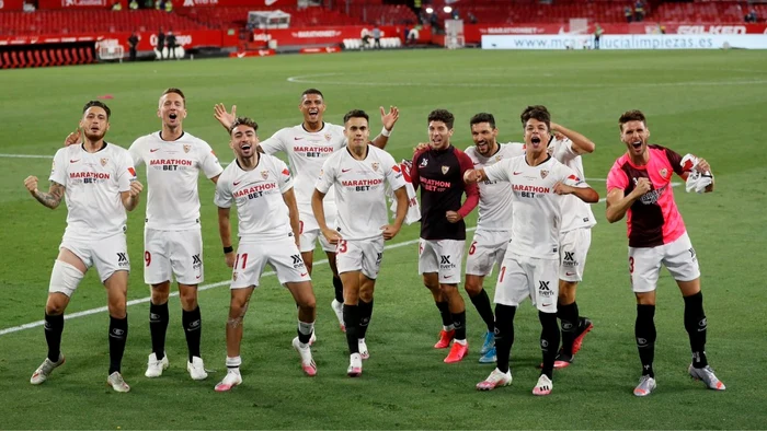 Fiesta pe Ramon Sanchez Pizjuan: Sevilla a revenit cu victorie în era post-COVID. Foto: @LaLiga / Twitter