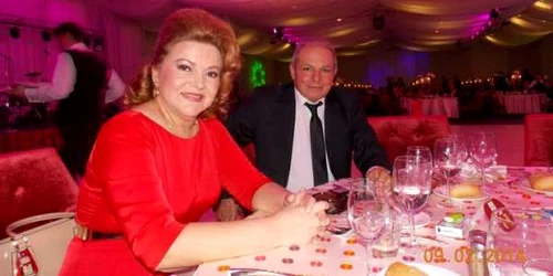 Maria Cârneci și sotul ei Romulus Petrescu Foto arhiva personală