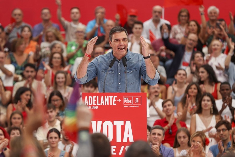 Alegeri în Spania: Dreapta şi extrema dreaptă au fost „înfrânte“, spune premierul Sanchez