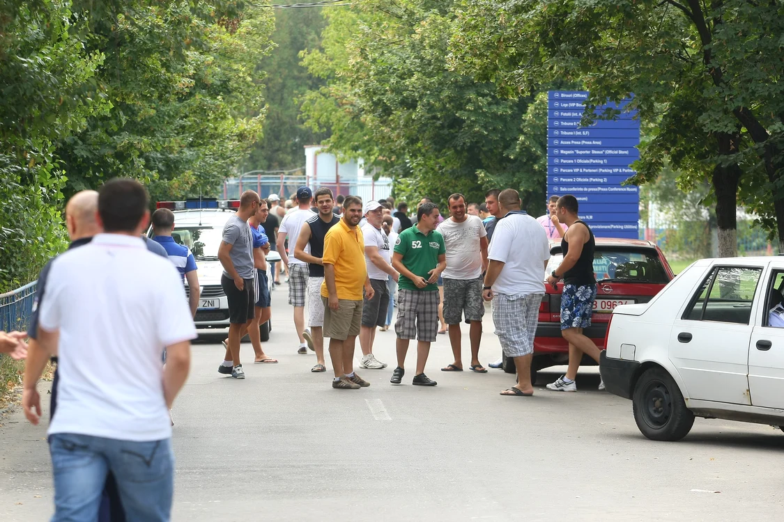 Suporterii s-au adunat la Stadionul Steaua (foto: Prosport)