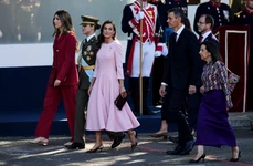 Regina Letizia și fiicele Leonor și Sofia profimedia 1142586172 jpg