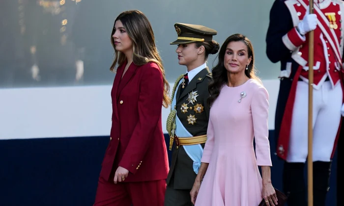 Regina Letizia și fiicele Leonor și Sofia profimedia 1142586172 jpg