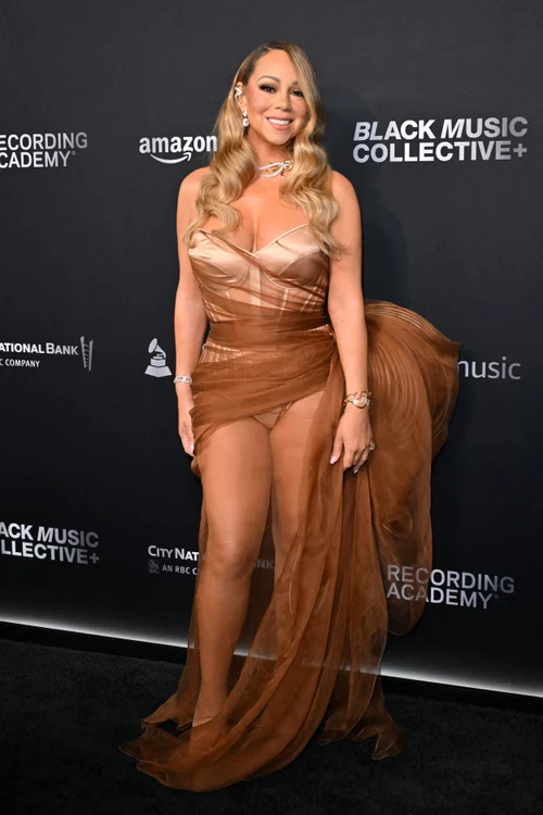 Mariah Carey a purtat o ținută aurie, la gala Recording Academy 2024
