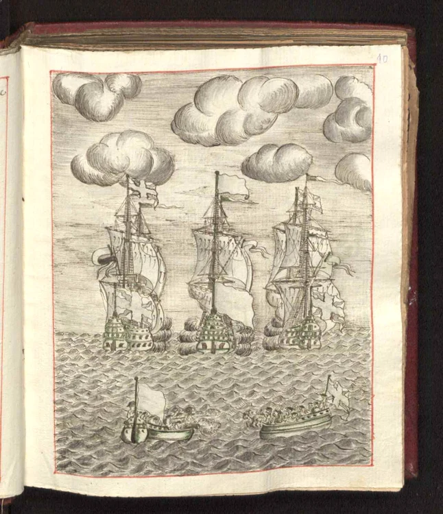 Sistemele de fortificații din secolul al XIV-lea, descrise într-un manuscris militar foarte rar (foto: Biblioteca Batthyaneum din Alba Iulia)