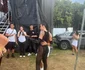 Înainte și după concert, Ștefania s-a pozat cu fanii