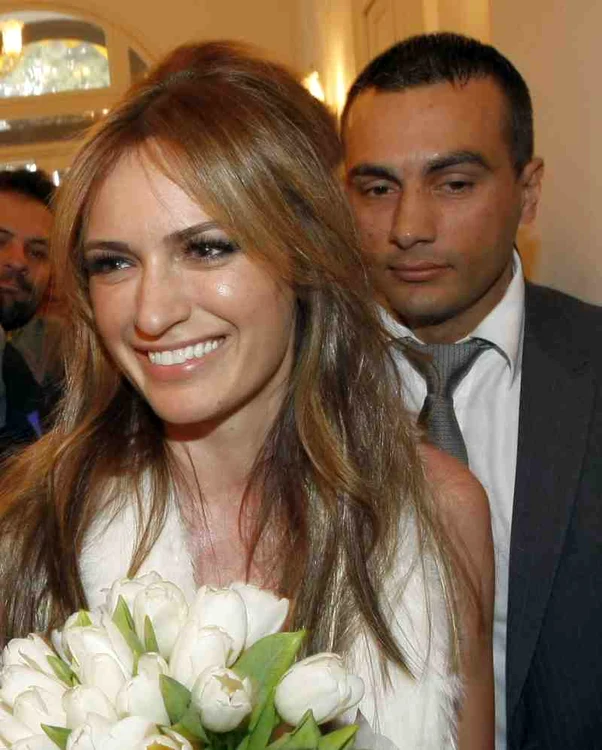 Maria Marinescu şi Frank Colin s-a căsătorit în martie 2009