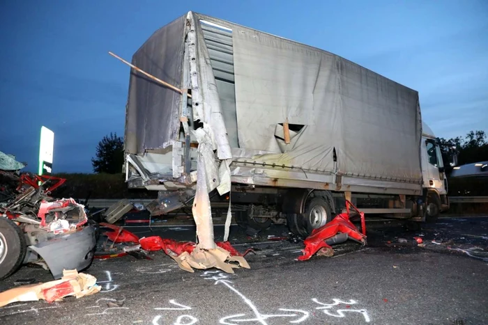 Accident în Ungaria FOTO Nagy Gabor/ Kisalfold.hu