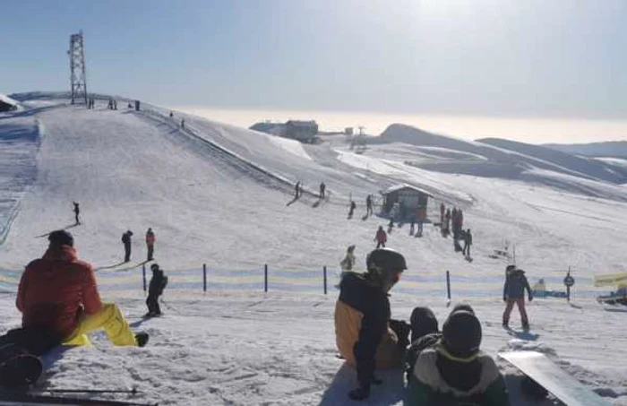 Pârtiile de mare altitudine din Sinaia s-au deschis oficial Foto C.L.