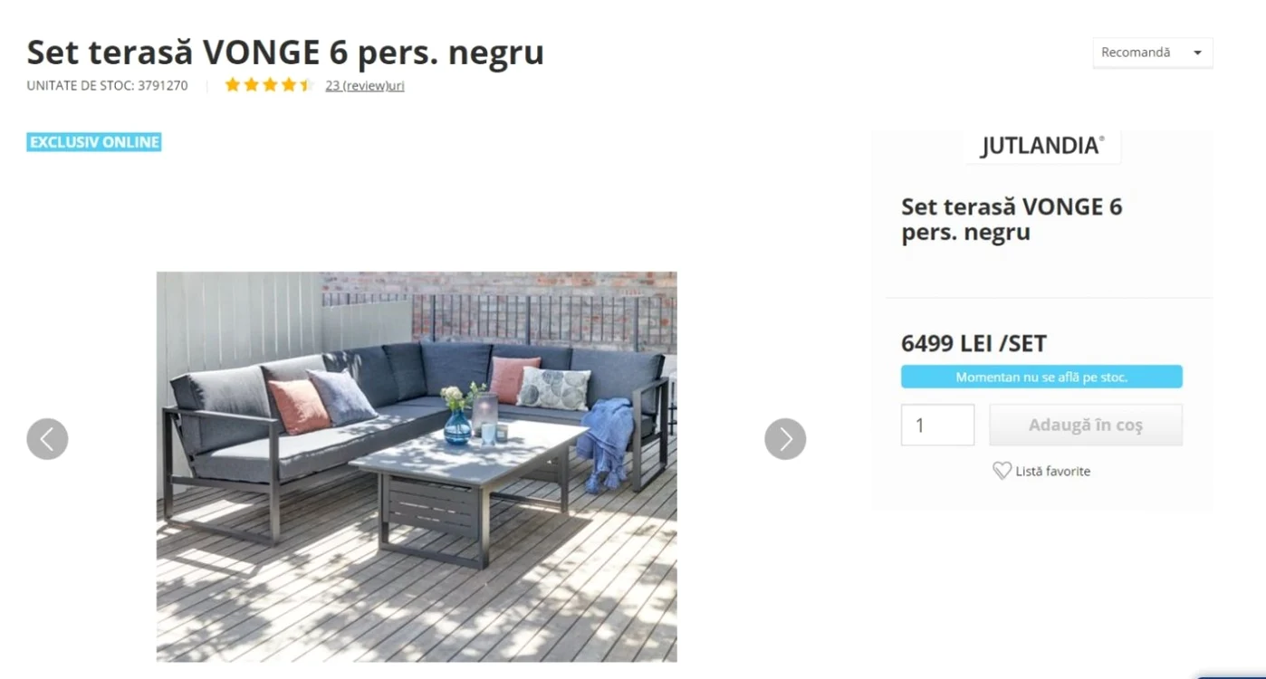 vonge jysk romania