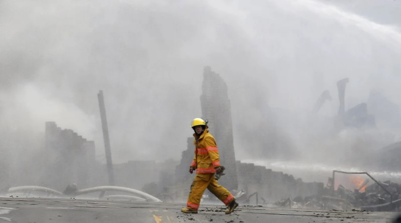Trenul a deraiat în oraşul Lac-Mégantic din provincia Quebec (Foto: Reuters)
