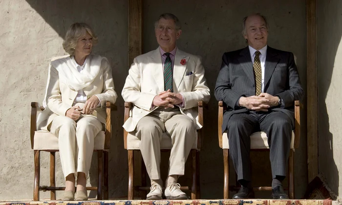 Prințul Karim Aga Kahn IV cu Camilla și Charles în Pakistan, 2006   GettyImages 72406412 jpg
