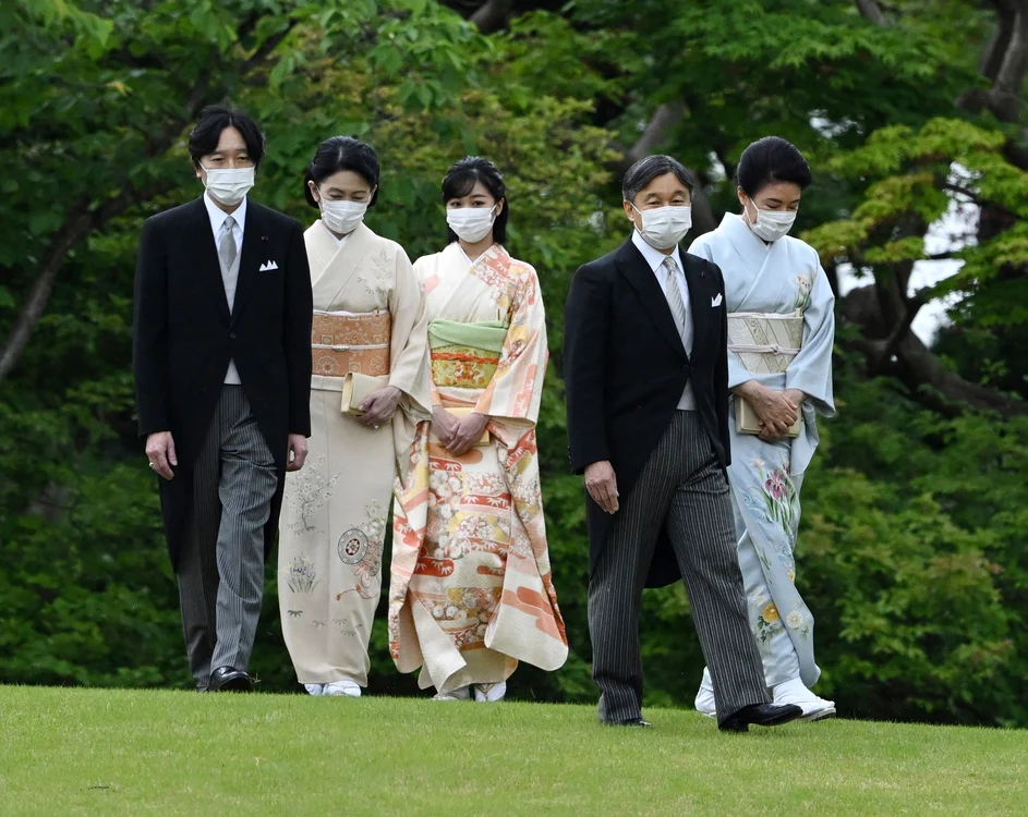 garden party japonez cu Imparatul Naruhito si Imparateasa Masako profimedia 0775244526 jpg