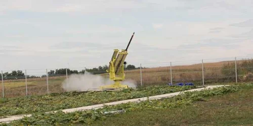 Primele rachete antigrindină au fost lansate ieri la Iaşi