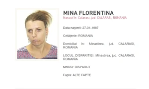 Femeia găsită moartă lângă un lac din județul Călărași a fost identificată. Era dispărută din ianuarie FOTO: Poliția Română