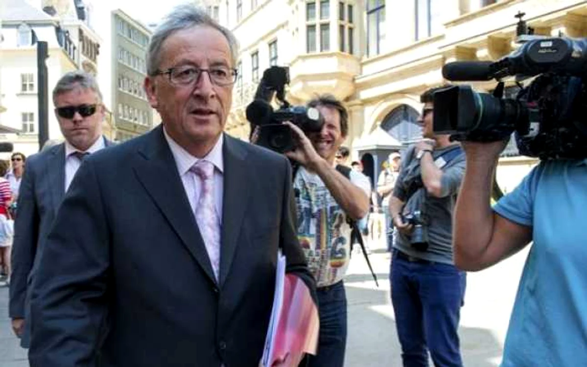 Preşedintele Comisie, Jean Claude Juncker