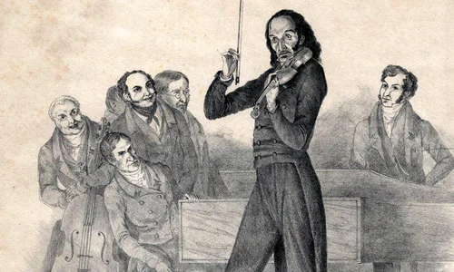 Geniul lui Niccolò Paganini, ajutat de boală  jpeg