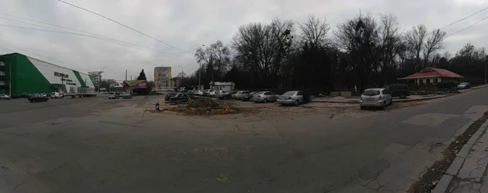 Lodul din preajma Parcului „Alunelul” unde o firmă vrea să construiască o benzinărie FOTO Facebook/Salvaţi Chişinăul Verde